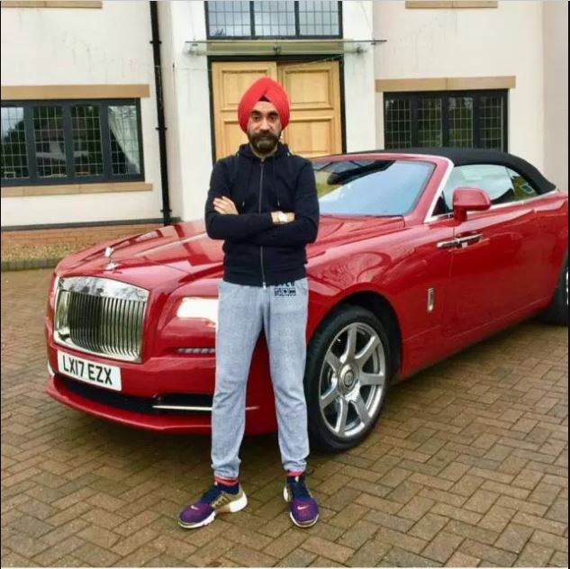 Meet The Billionaire Who Matches The Color Of His Turban With A Matching Rolls Royce