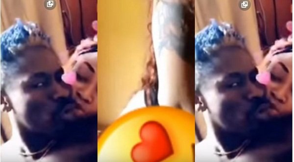 Video: Shatta Michy Twerks For Shatta Wale As They Share Love In Bed