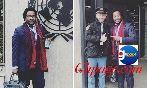 Photos: Sonnie Badu Lands Himself A United Nation (UN) Job - Here Is All You Need To Know