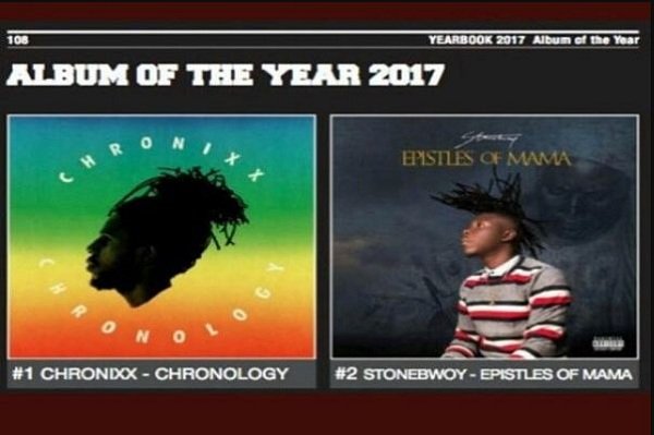 Stonebwoy’s New Album ‘Epistles Of Mama’ Rated By Reggaeville As Number 2 In The World