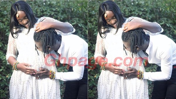 Stonebwoy finally shares the pregnant Photo of his wife weeks after she gave birth 