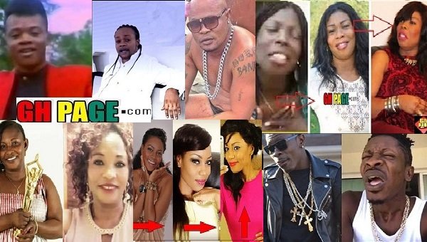 Top 10 Ghanaian Celebrities With Bleached Skins (PHOTOS)