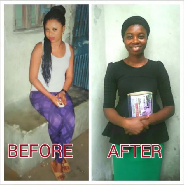 “I Worked For The Devil For 25 Years” — Born Again Lady Shares Her Story, Before & After Photo