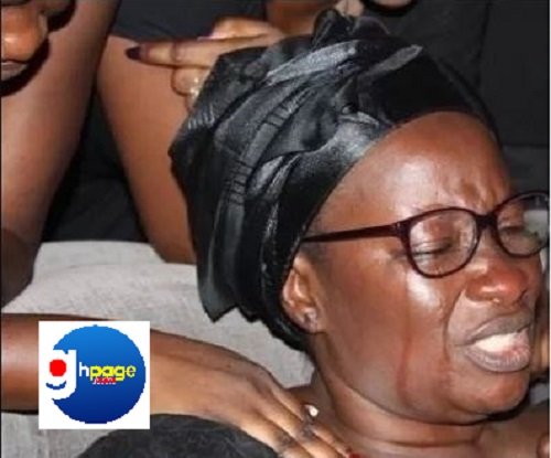 Nana Ama McBrown weeps uncontrollably upon meeting Ebony's Mum and Dad(Photos)