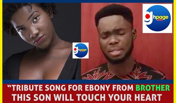 Video: Ebony's brother sorrowfully mourns her with a heartbreaking song[Watch]
