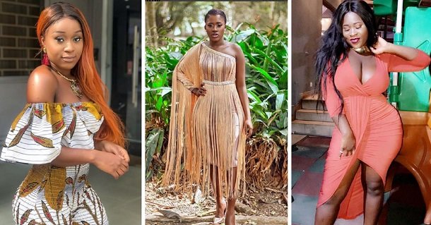 Clash of the Slay Queens: Sista Afia, Efia Odo And Fella Makafui spotted In A Meeting(Video)