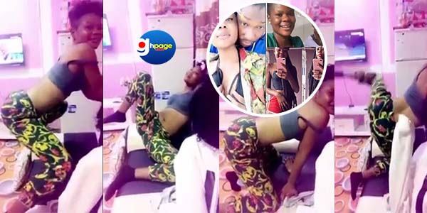 You remember that facebook Nurse, Trudy Ewurama? She's demonstrating the Sex Position to Use to get yourself an iPhone (Video)