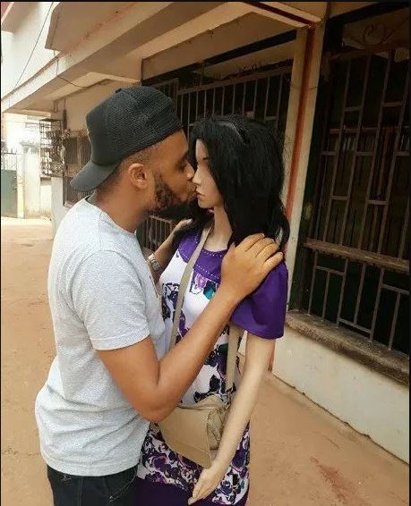 Man Kneels To Propose Marriage To His Mannequin Sex Doll