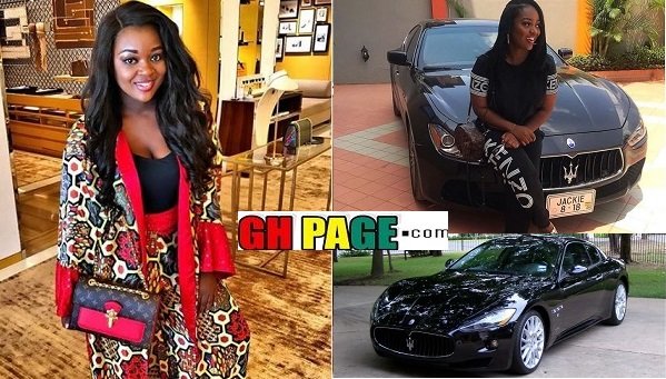 PHOTO: Jackie Appiah Got Us Envying With Her ‘New Release’ Of 2018; Customized Maserati
