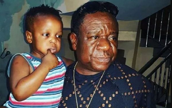 Mr Ibu Shares Adorable Photo With His Handsome Son (Photo)