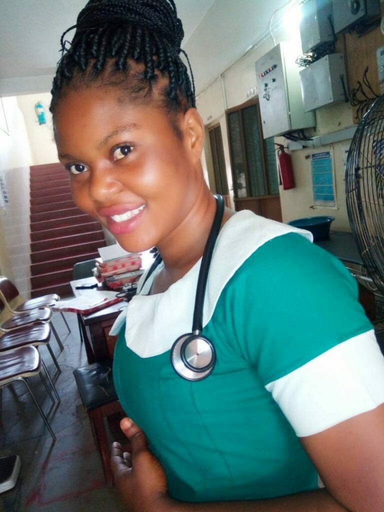 Ghanaian Nurse, Georgina Boamah 