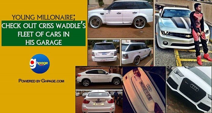 Young Millionaire: Check Out Criss Waddle's Fleet Of Cars In His Garage (PHOTOS)