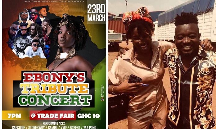 Some artists are asking me to pay them before they perform at Ebony's tribute concert-Ebony's manager