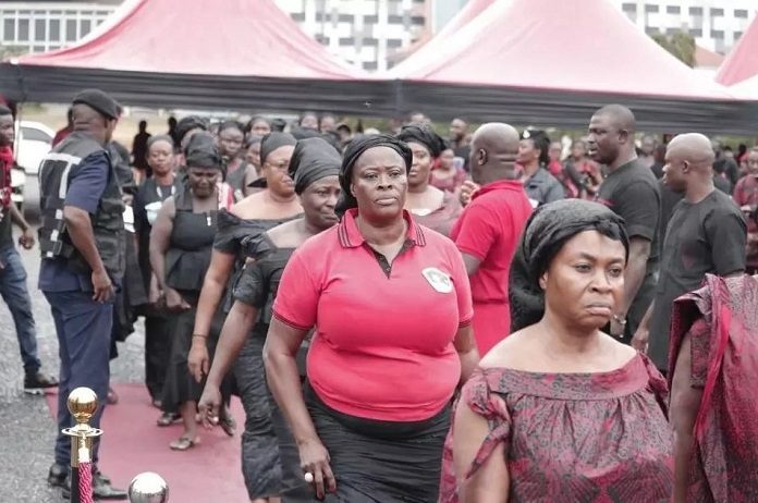 Exclusive photos from Ebony's funeral