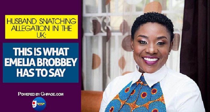 Husband Snatching Allegation In The UK; This Is What Emelia Brobbey Has To Say
