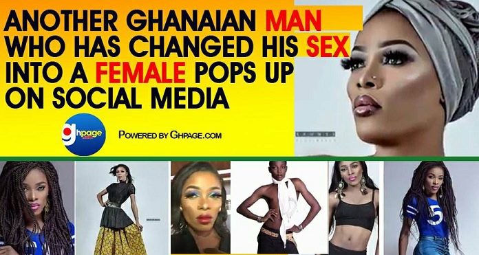 Another Ghanaian Man Who Has Changed His S£X Into A Female Pops Up On Social Media [Photos+Video]