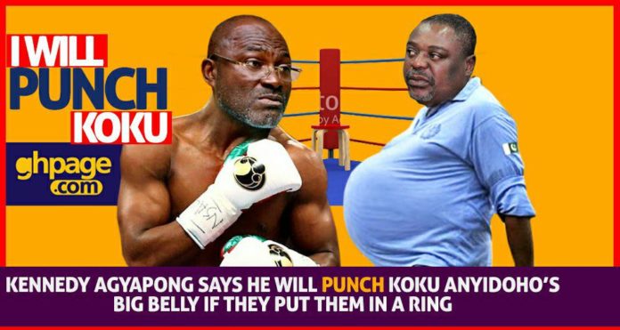 Video: Leave me in the ring with Koku Anyidoho and I will deflate his Potbelly - Ken Agyapong