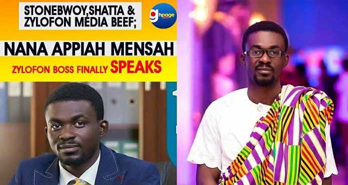 Stonebwoy, Shatta & Zylofon Media Beef; Nana Appiah Mensah, Zylofon Boss finally speaks