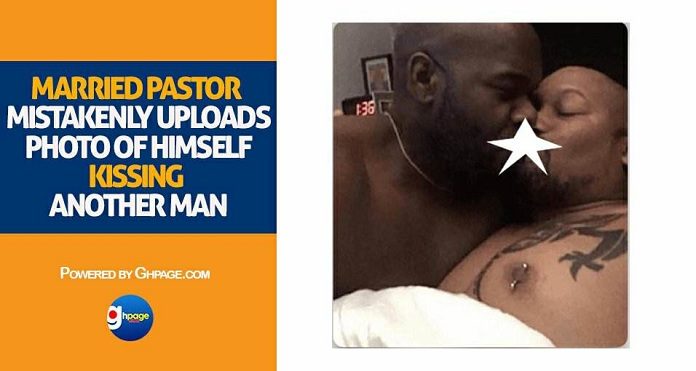 Photos: Married Pastor Mistakenly Uploads Photo Of Himself Kissing Another Man On Facebook