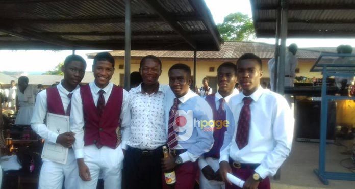 Photos: Actor Rahim Banda Elected School Prefect And SRC President For Ghana National College
