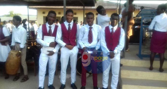 Photos: Actor Rahim Banda Elected School Prefect And SRC President For Ghana National College