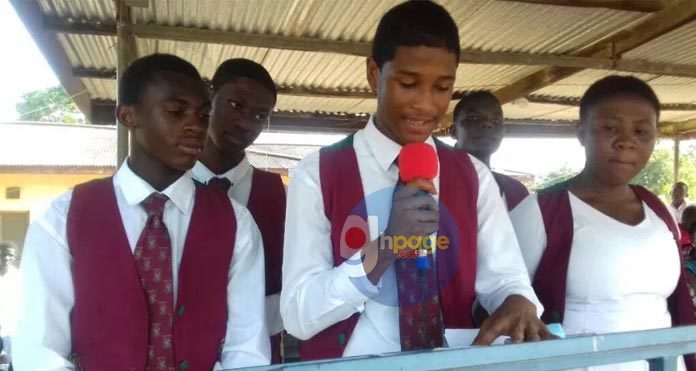 Photos: Actor Rahim Banda Elected School Prefect And SRC President For Ghana National College