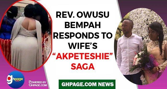 Audio: Owusu Bempah responds to wife's 'Akpeteshie Drinking Saga'