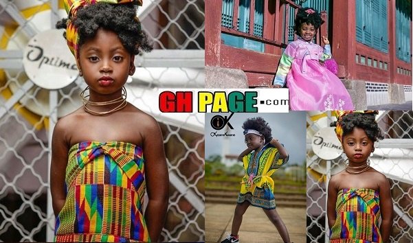 Okyeame Kwame’s Daughter Sante Is Our Internet Sensation Idol For Today - See Her Lovely Cute Photos.