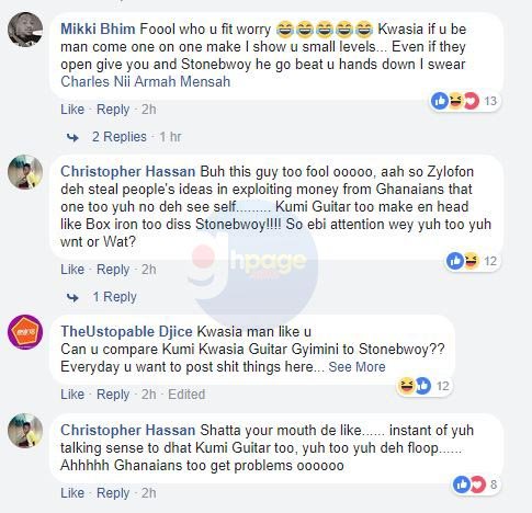 Bhim Nation fans tears Shatta Wale apart over Kumi Guitar's diss song to Stonebwoy