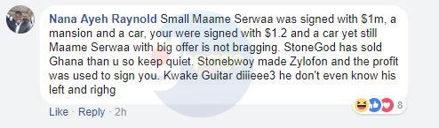 Bhim Nation fans tears Shatta Wale apart over Kumi Guitar's diss song to Stonebwoy