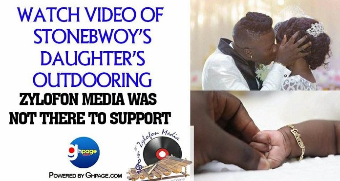 Watch Video Of Stonebwoy’s Daughter Outdooring -Zylofon Media Was Not There To Support