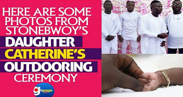 Here Are Some Photos From Stonebwoy's Daughter, Catherine's Outdooring Ceremony