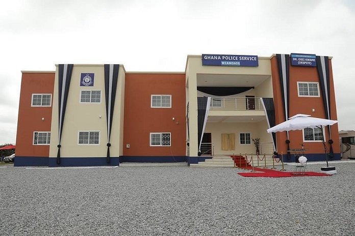 These are all the Photos from Osei Kwame Despite's Ultra-modern Edifice To Wiamoase Police