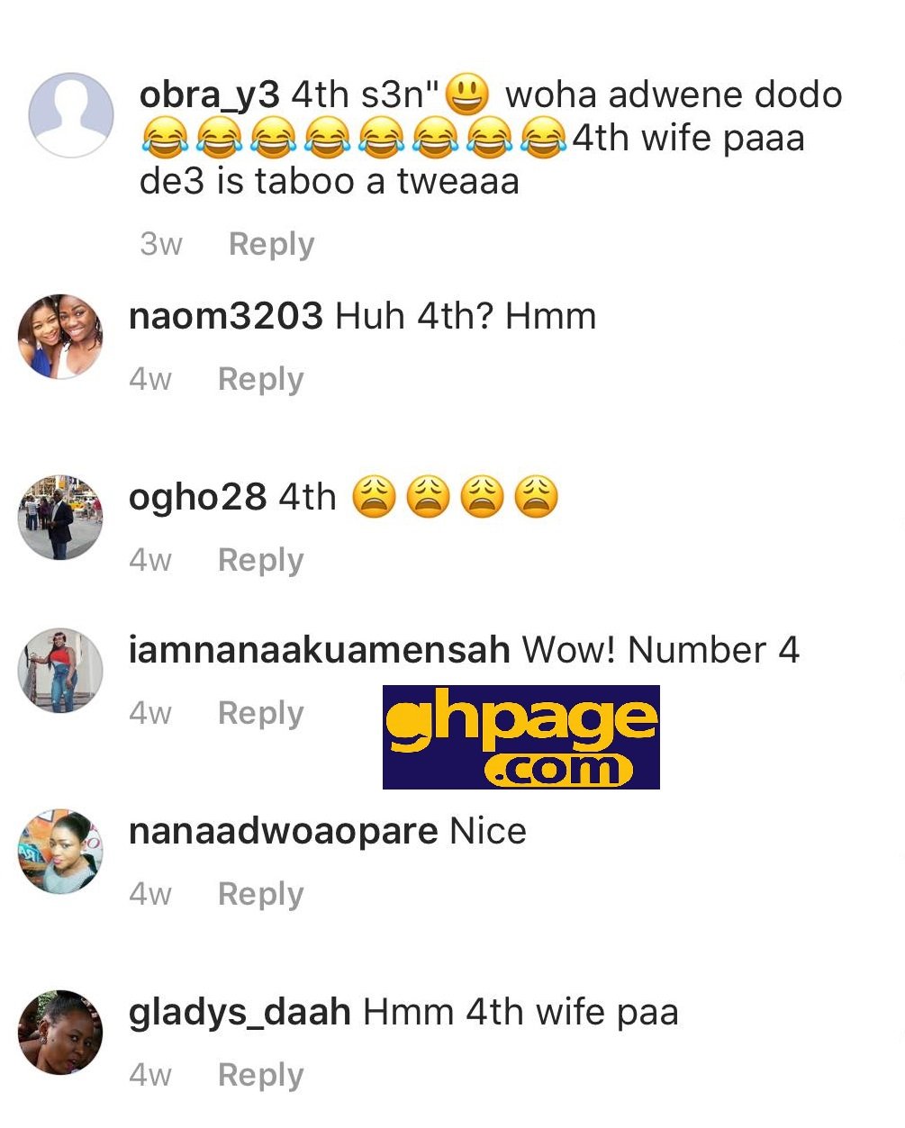 Social Media Users Troll 'Akua Ghana's Most Beautiful' for being the 4th Wife Of The 'Old' Dr. Kwaku Oteng(With Screenshots)