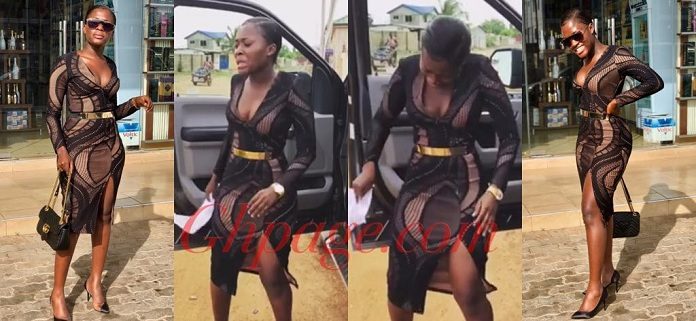Fella Makafui Dancing Her Heart Out On The Street Is The Most Beautiful Video On The Internet Now [Watch]