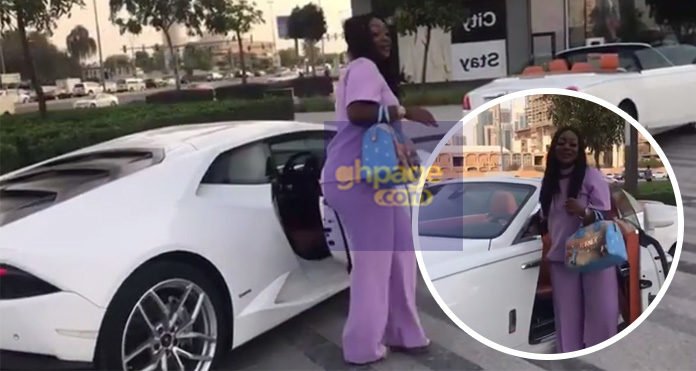 Video: Actress Jackie Appiah Shows Her Fleet Of Luxurious Cars She Sells In Dubai