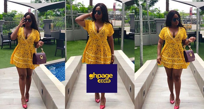 Budding Actress, Serwaa Opoku Addo Of YOLO Fame Sets Social Media On 'Fire' With Stunning Yellow Dress