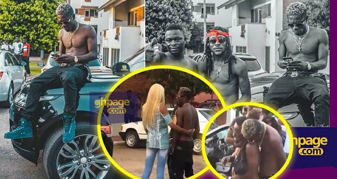 Video: Shatta Wale Takes A Long Convoy To Pent (University Of Ghana) Just To See One Girl