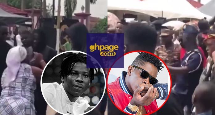 Shatta Wale Bigger Than Stonebwoy? Shatta Wale receives special escort than Stonebwoy at the Manhyia Palace for Akwasidae3 Festival in Kumasi