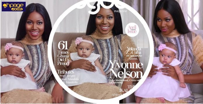More Exclusive Photos Of Yvonne Nelson's Daughter Ryn as She Covers Agoo Magazine