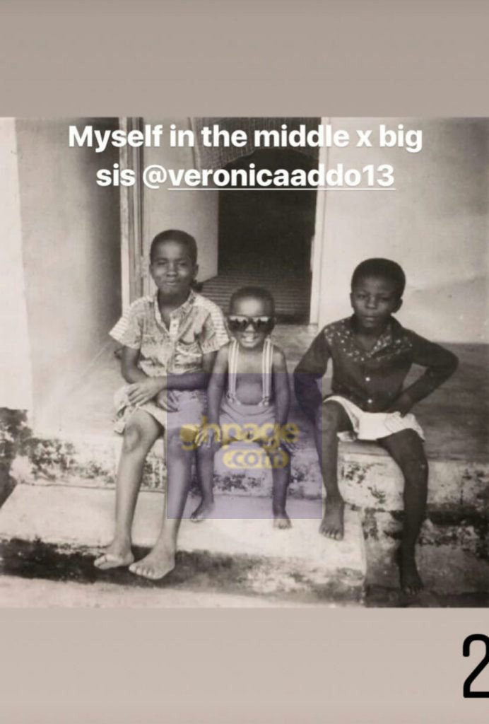 This Old Photos Of Sarkodie And His Big Sister Will Surely Give You Hope Never To Give Up In Life