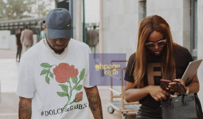 Davido And New Girlfriend, Chioma All Loved Up In Private Jet (Photos)