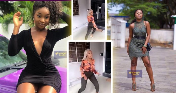 TV Personality Efia Odo Shows Off Her Mad Dancing Skills To King Promise’ Latest Song CCTV