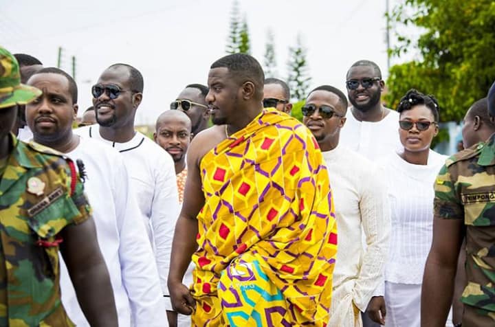 Ghanaian celebrities spotted and More Photos from John Dumelo engagement ceremony