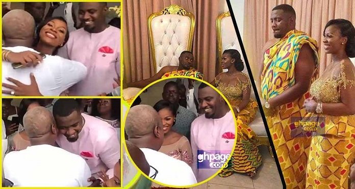 Ex-President Mahama Storms John Dumelo’s Wedding To Celebrate With Them