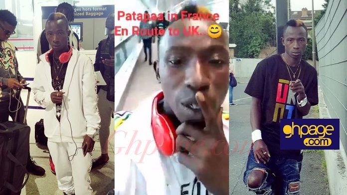 Patapaa shares first photos and Video from his vacation in France