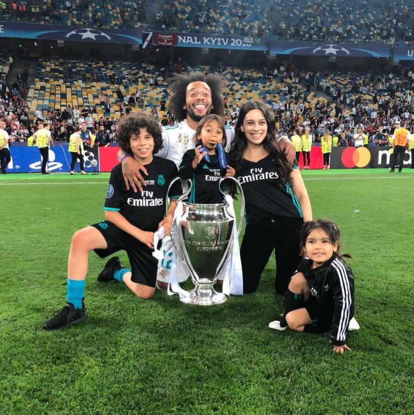 Real Madrid celebrate their 13th Champions League success at the Bernabeu