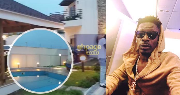 Inside And Aerial View Of Shatta Wale's Multi-Million Dollar Mansion Puts On Display