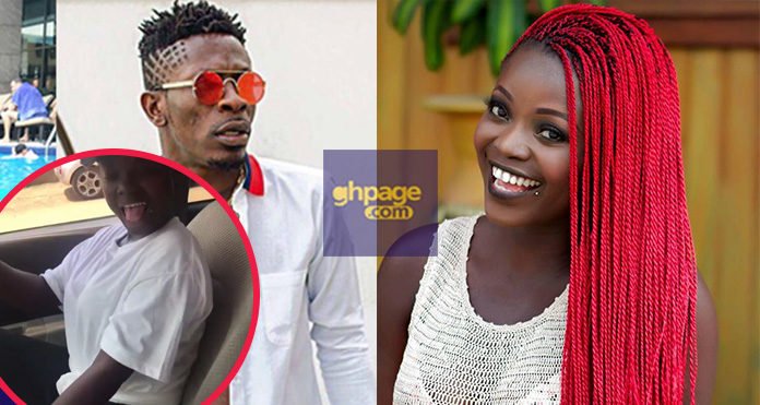 Video: Watch Shatta Wale's New Girlfriend Bigail As She Jams To Shatta's 