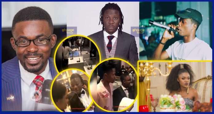 Ghanaian celebrities turn up to support NAM 1's Menzgold BET cocktail party